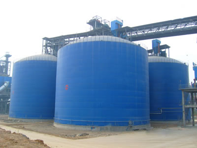 明水水泥钢板库改造